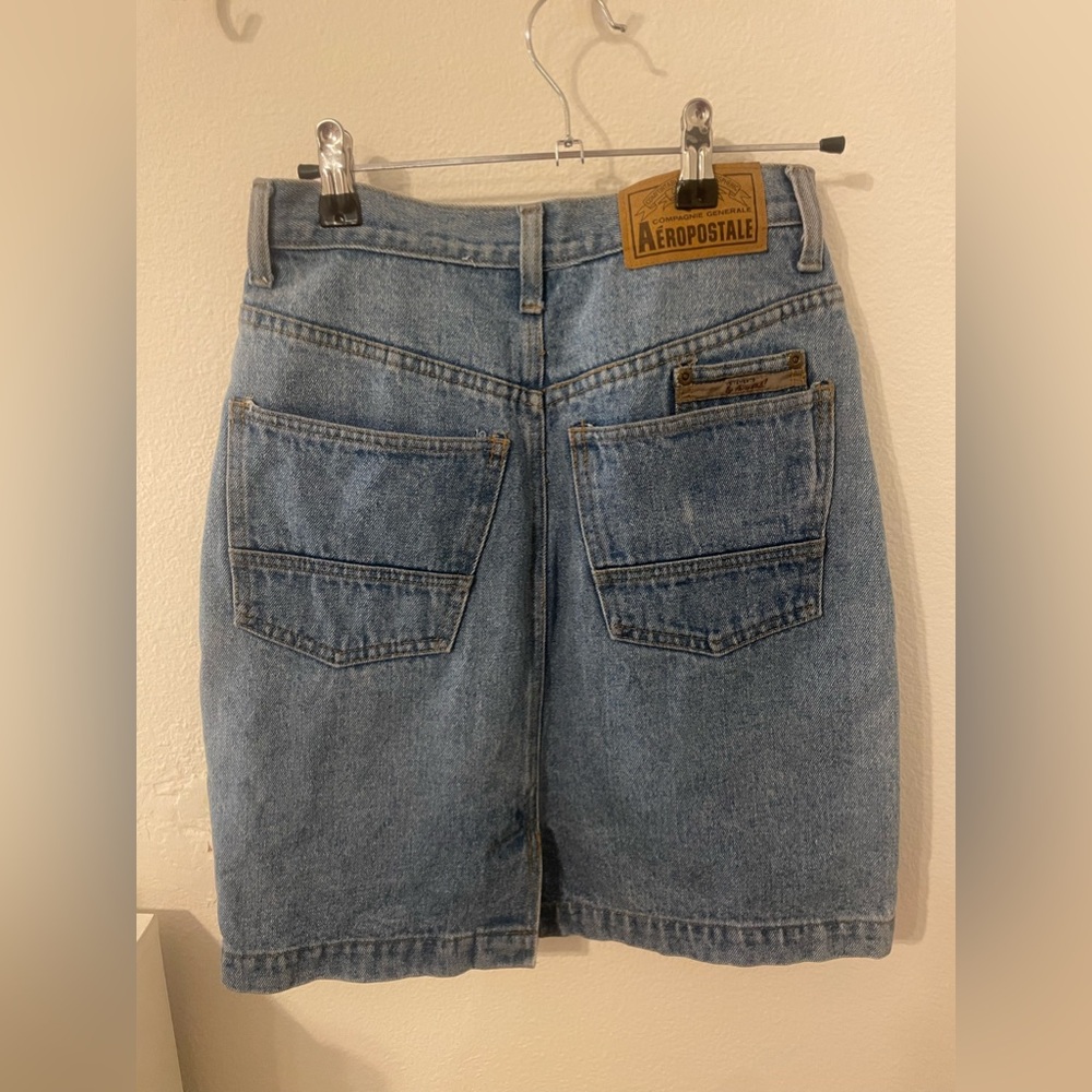 Aeropostale MIDI denim skirt size 8